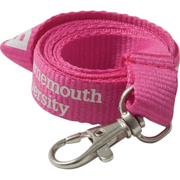 Custom Branded 20mm Flat Polyester Lanyard