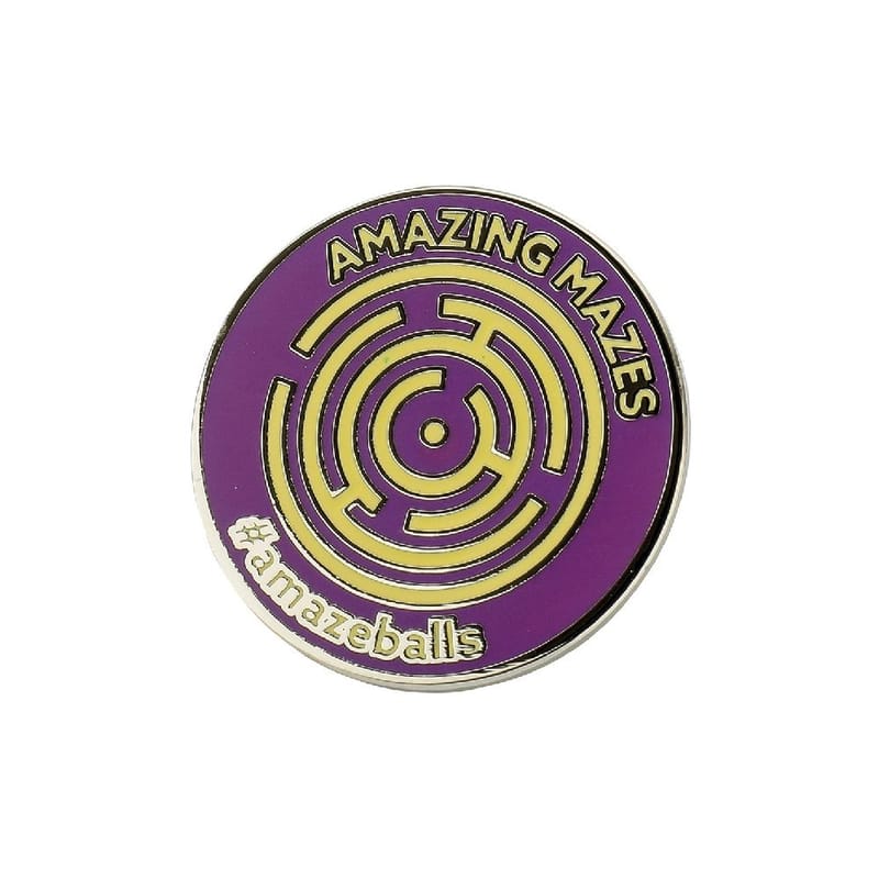 Promotional Stamped Iron Hard Enamel Badge (25mm)