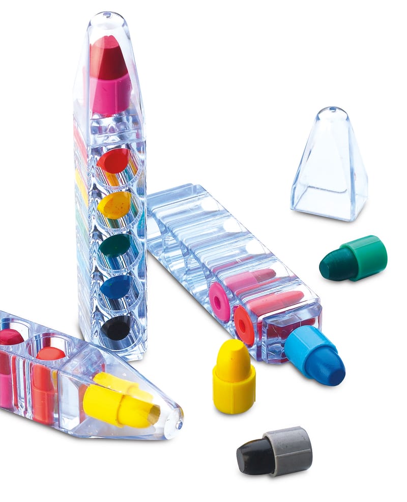 Promotional Set Of 6 Wax Crayons