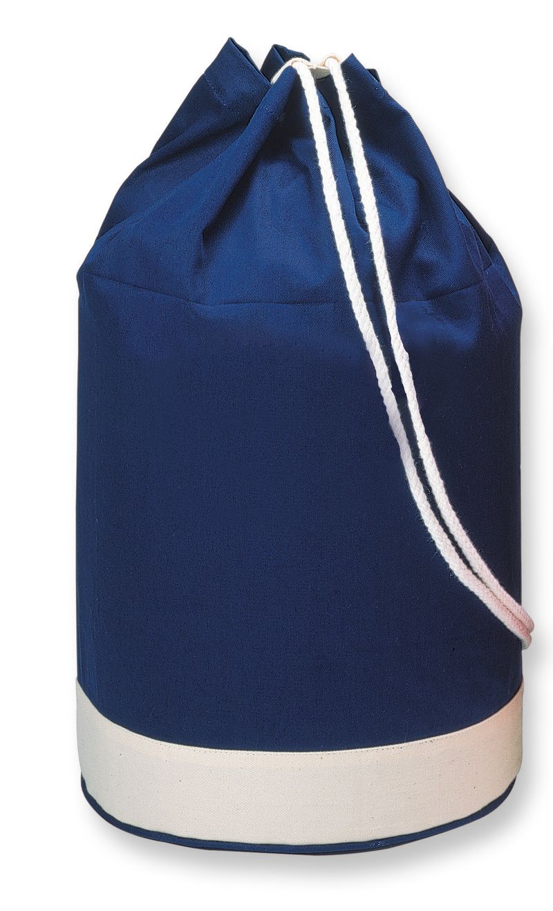Custom Branded Cotton Duffle Bag Bicolour