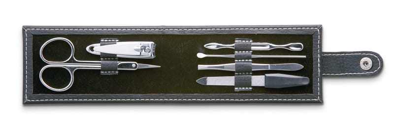 Custom Branded 6-tool Manicure Set In Pouch