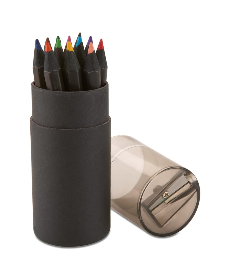 Promotional Black Colouring Pencils