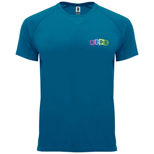Custom Branded Bahrain 135 g/m2 short sleeve kids sports t-shirt