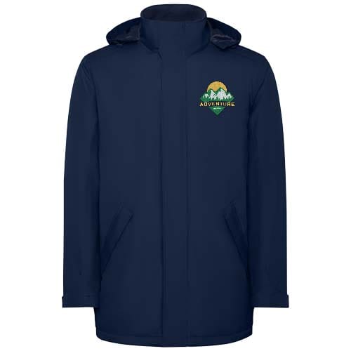 Custom Branded America kids padded parka jacket  