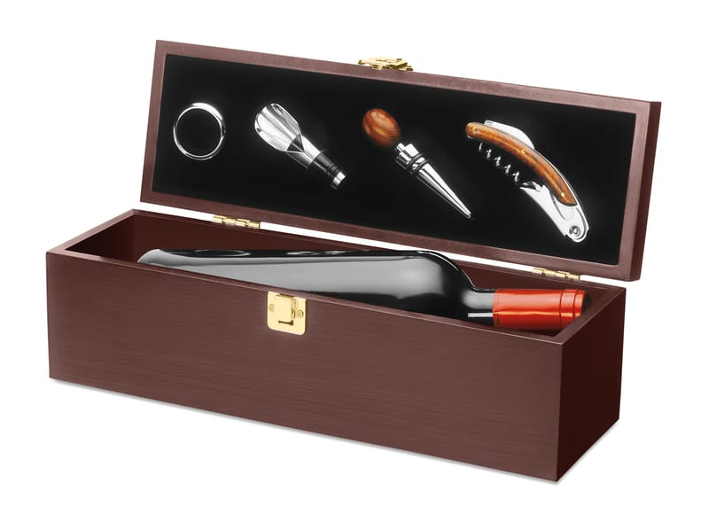 Custom Printed Wine Set In Wine Box