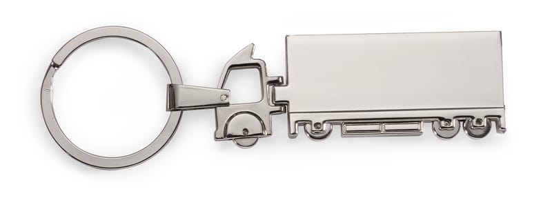 Promotional Truck Metal Key Ring