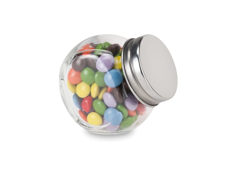 Custom Printed Chocolates In Glass Holder
