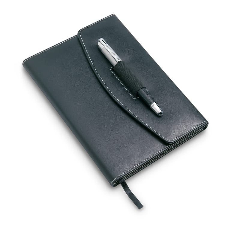 Promotional A5 Notebook Portfolio With Pen