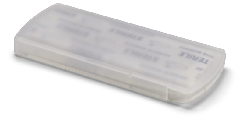 Promotional Container With Plasters