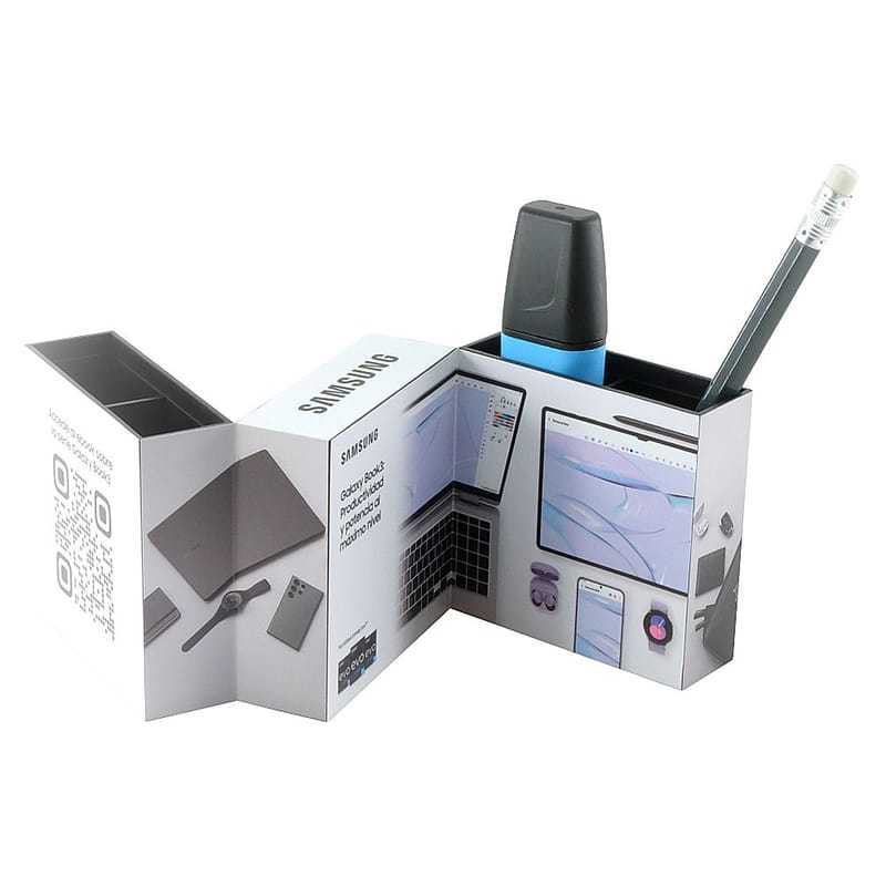 Promotional Magic 3 Panel Pen Pot