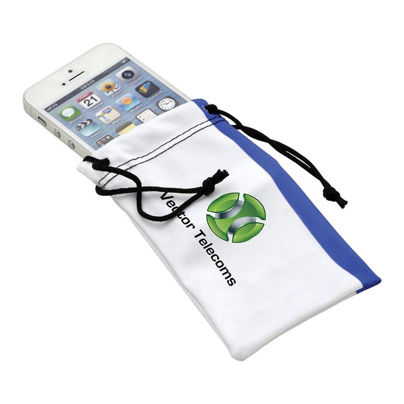 Custom Branded Microfibre Phone Pouch (Small)