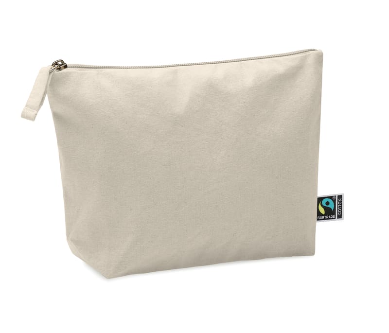 Custom Branded Cosmetic Bag Fairtrade 180gr