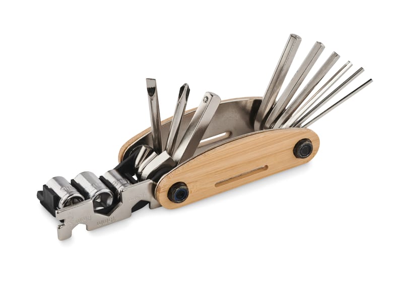 Promotional Multi Tool Pocket In Bamboo