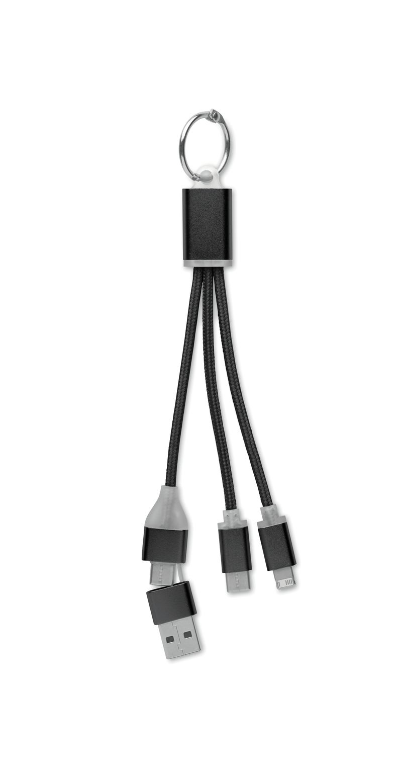Branded 4 In 1 Charging Cable Type C