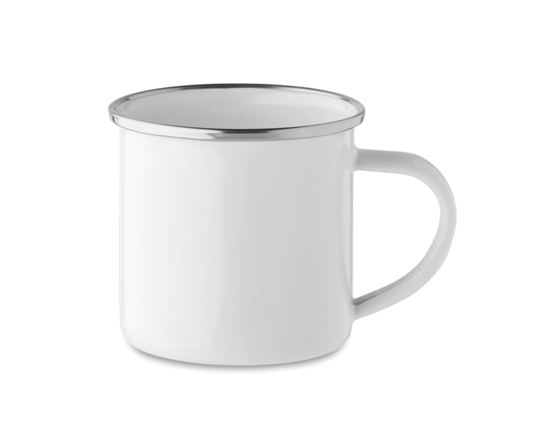 Custom Printed Enamel Sublimation Mug 200ml
