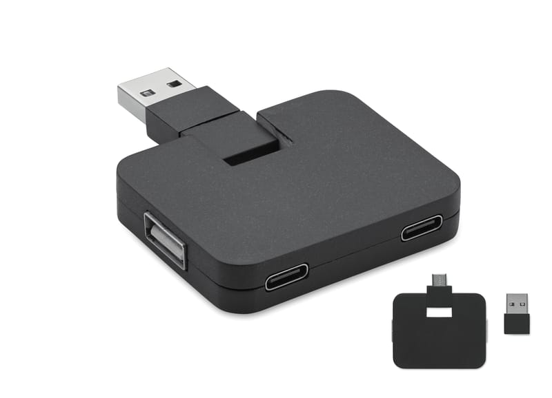 Branded 4 Port Usb Hub