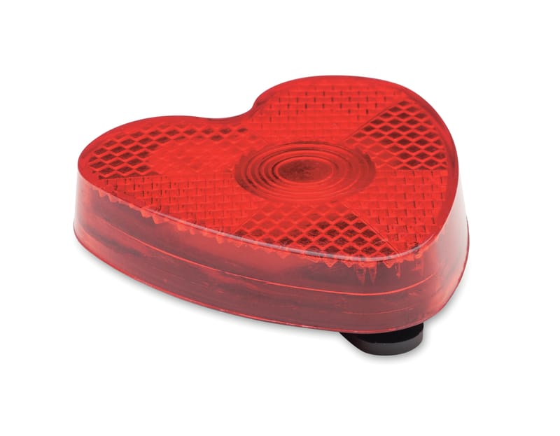 Branded Heart Shaped Reflector Light