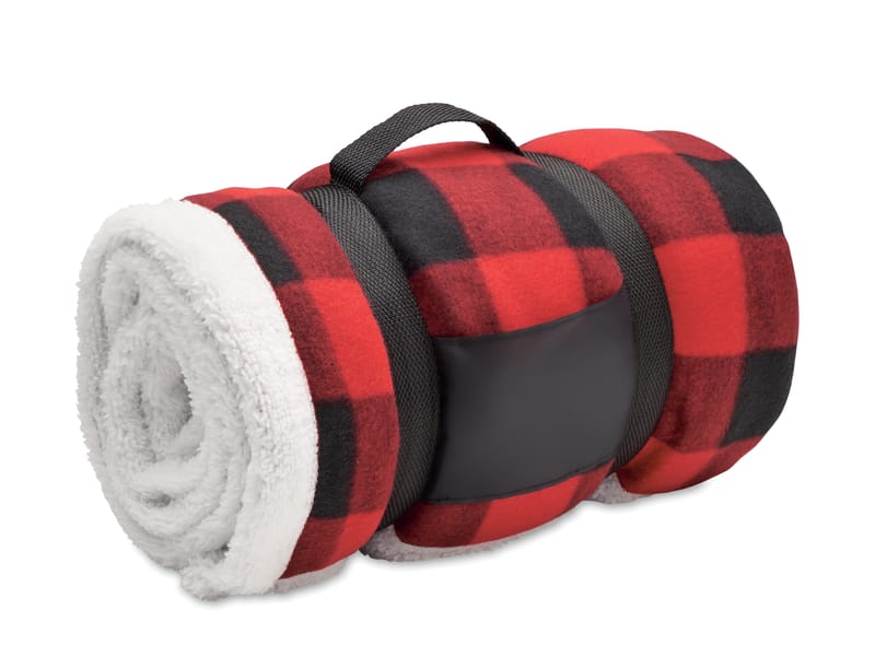 Promotional Rpet Sherpa Fleece Blanket