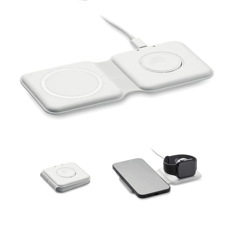 Branded 2 In 1 Foldable Charger 15w