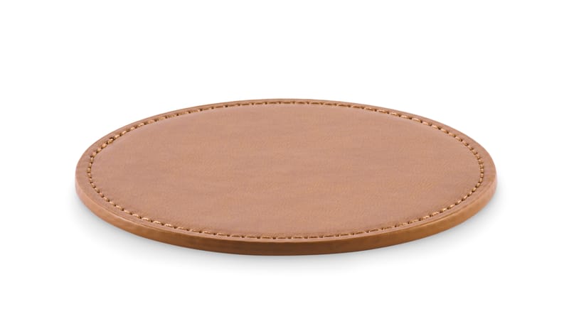 Custom Printed Round Coaster In Pu