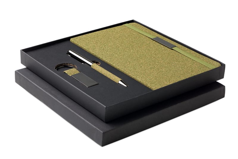 Branded Recycled 3 Piece Gift Set In Box