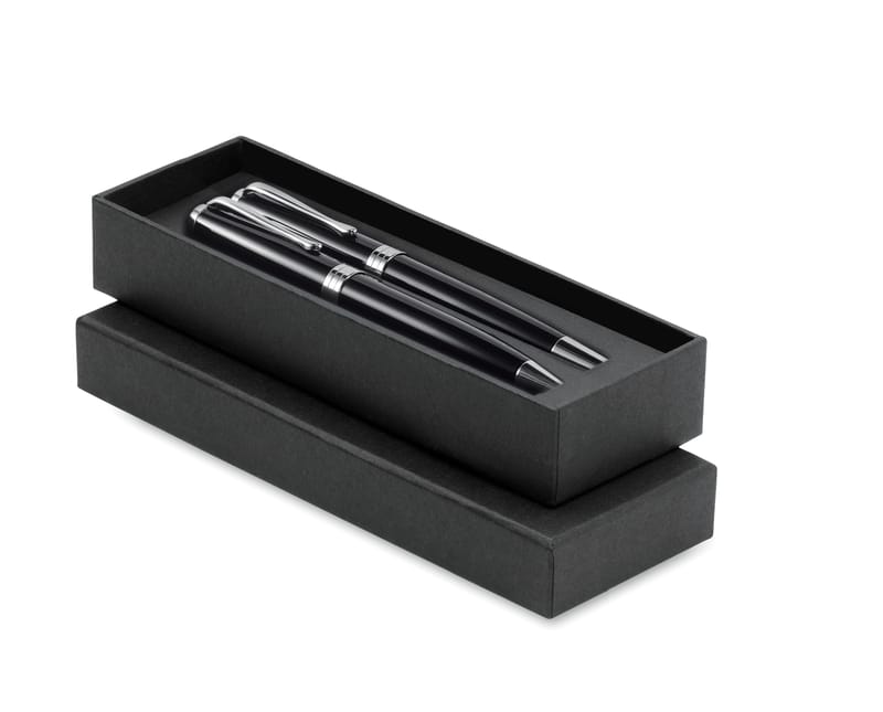 Promotional Recycled Ball Pen And Roller Set