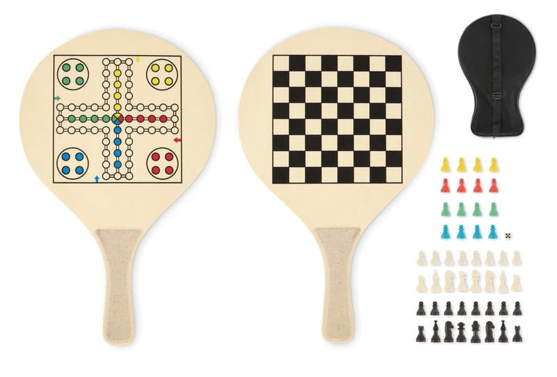 Promotional RPET Beach Racket Set