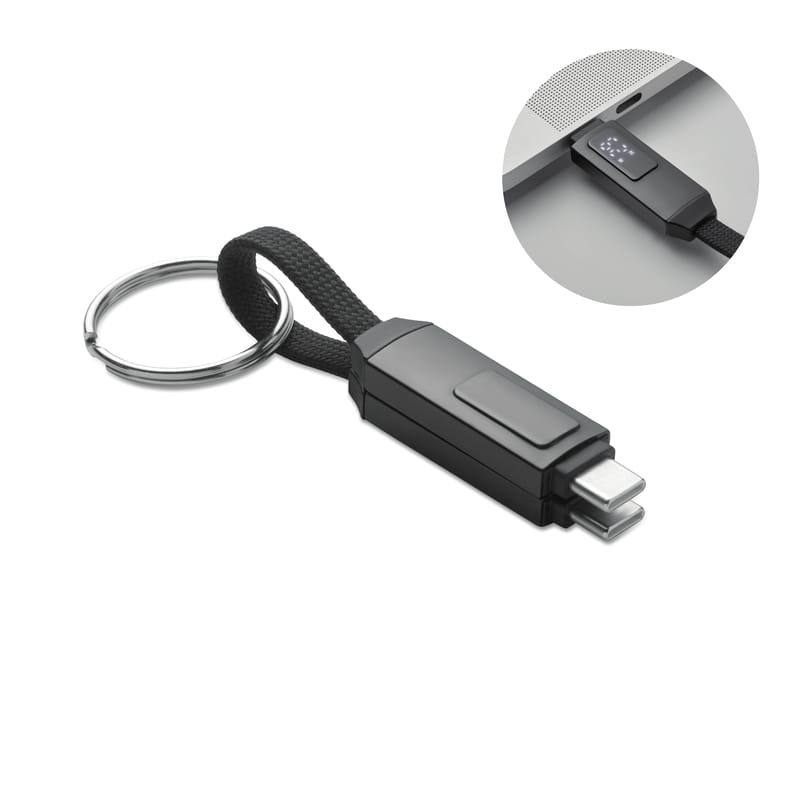 Branded 60w Charging Cable Keyring