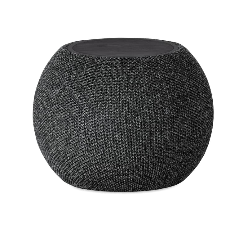 Branded Bamboo RPET 15w Wireless Charger Speaker