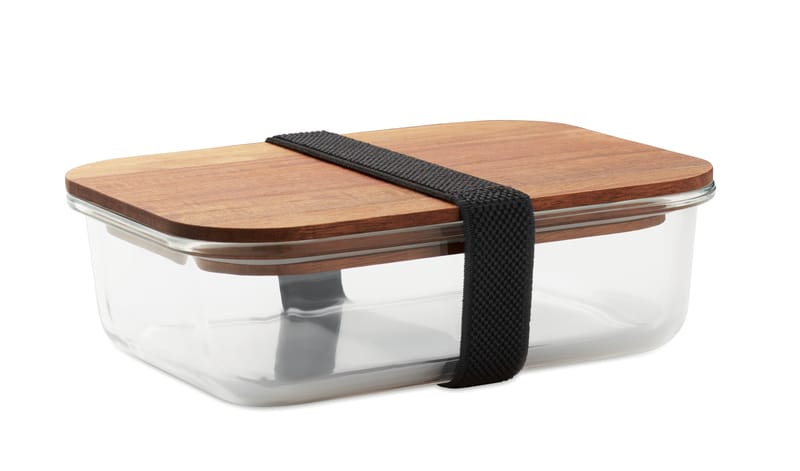 Custom Printed RPET Glass Lunch Box 800ml
