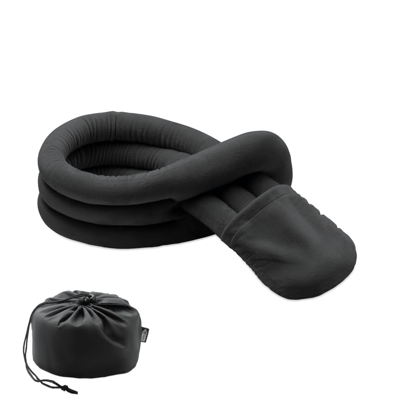 Promotional RPET Bendable Roll Travel Pillow