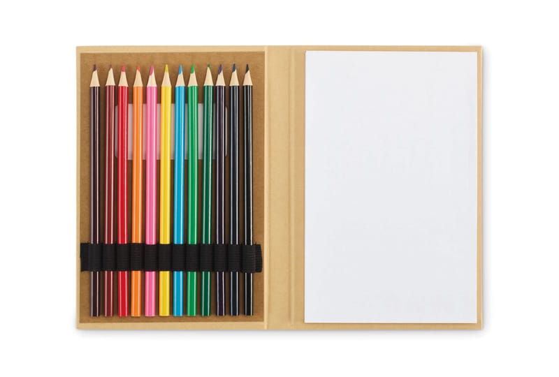 Branded Recycled Children's Drawing Set