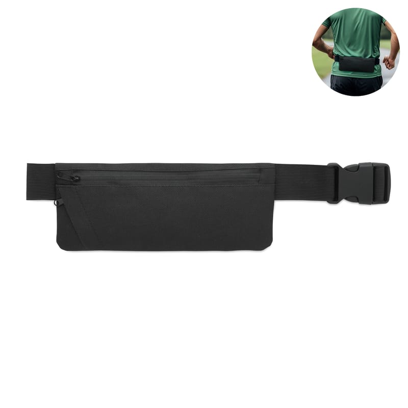 Custom Branded Sports Waist Bag 600d Rpet