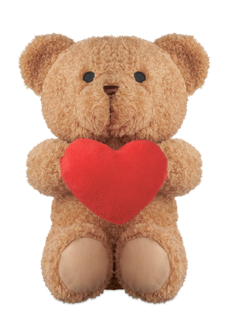 Promotional Teddy Bear With Heart 23cm