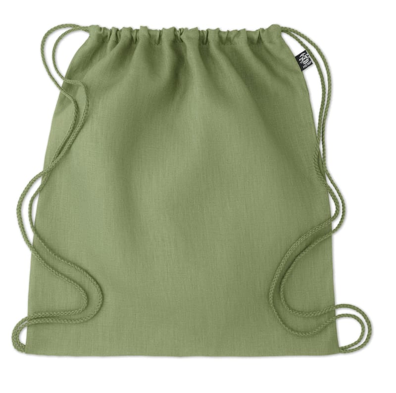 Custom Branded Hemp Drawstring Bag 200 Gr/m²