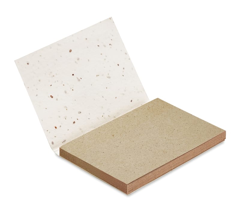 Promotional Grass/seed Paper Memo Pad