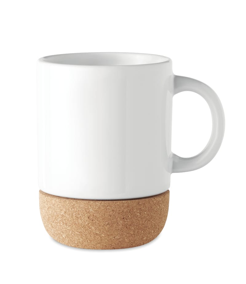 Custom Printed Sublimation Mug With Cork Base