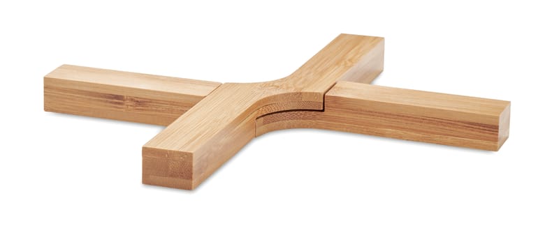 Promotional Bamboo Foldable Pot Stand
