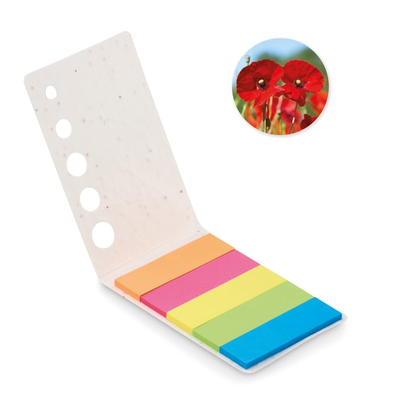 Promotional Seed Paper Page Markers Pad