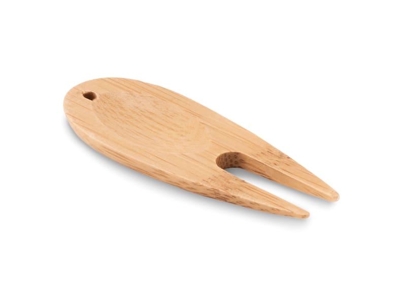 Promotional Bamboo Golf Divot Tool
