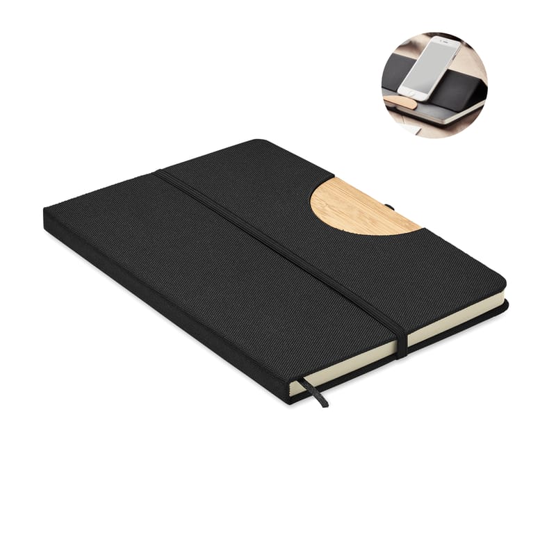 Promotional Recycled Bamboo A5 Rpet Notebook 80 Lined