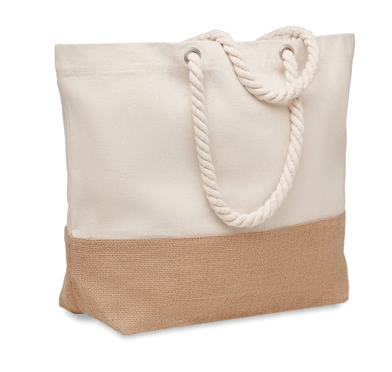 Custom Branded Canvas Beach Bag 280 Gr/m²