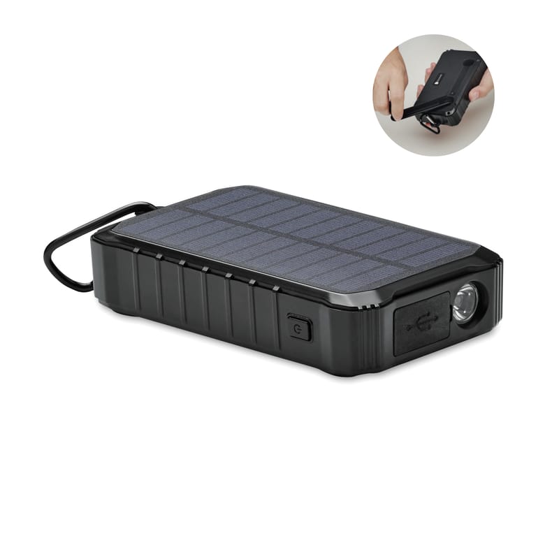 Branded Solar/dynamo Powerbank 8000mah