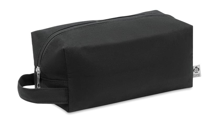 Custom Branded Organic Canvas Cosmetic Bag 220 Gr/m²