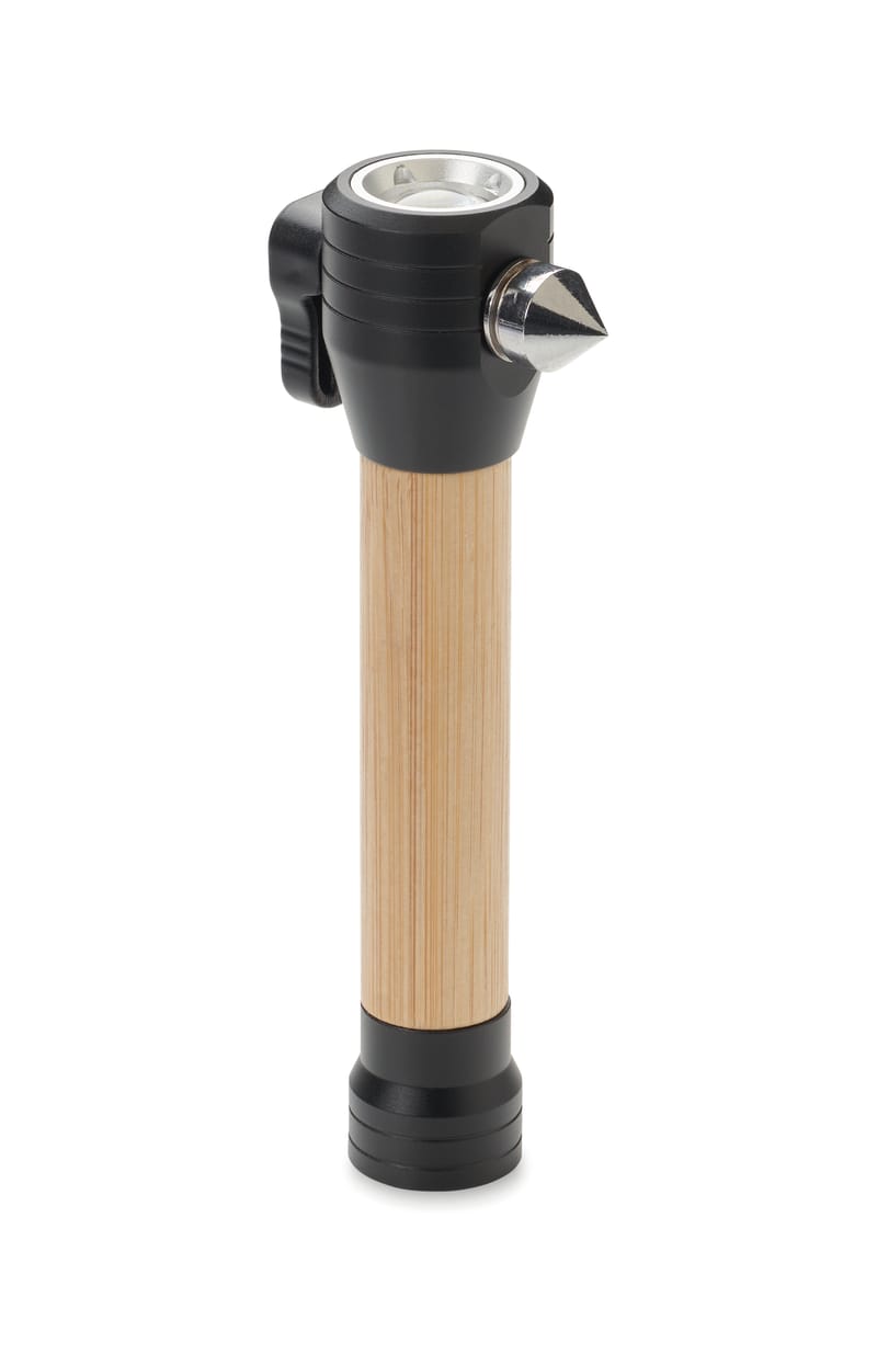 Promotional Bamboo 3 In 1 Emergency Hammer