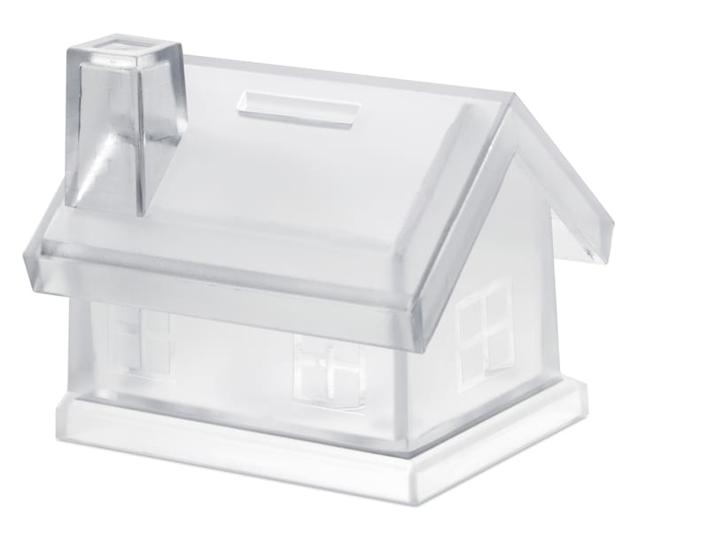 Promotional Plastic House Coin Bank