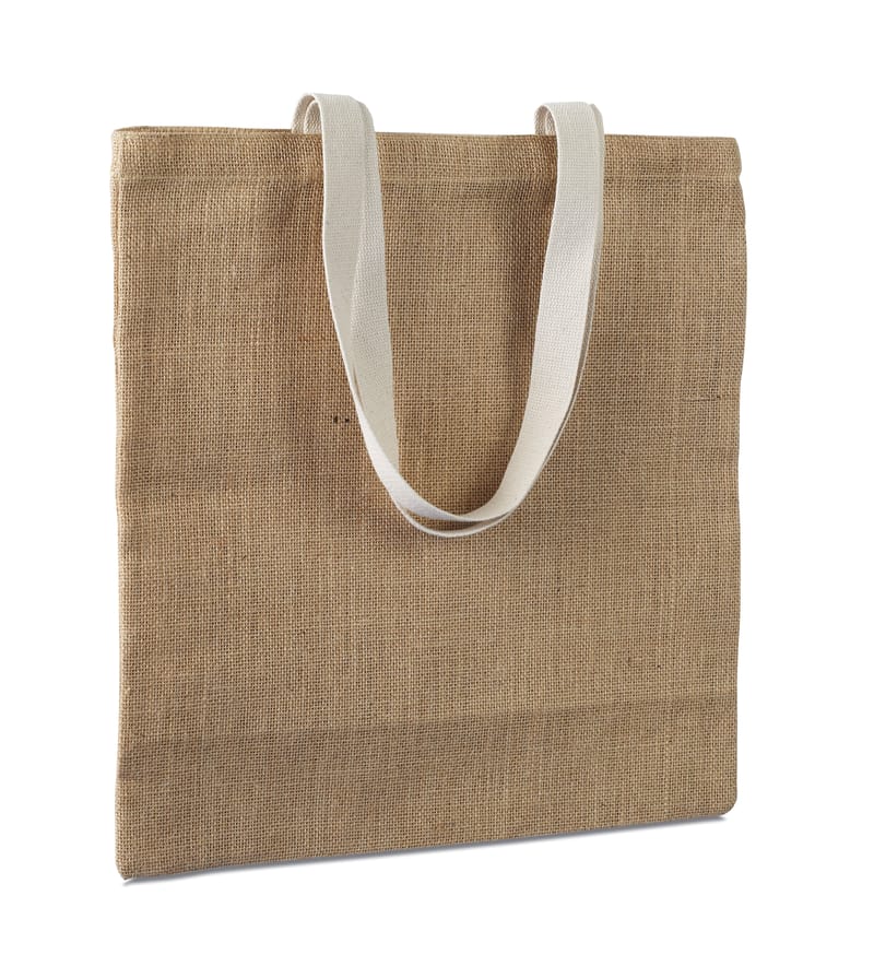 Custom Branded Jute Shopping Bag