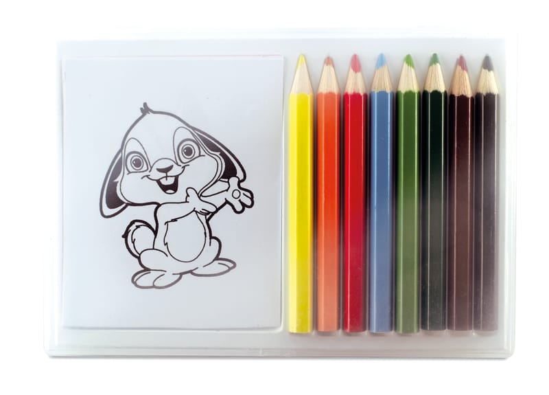 Promotional Recycled Wooden Pencil Colouring Set