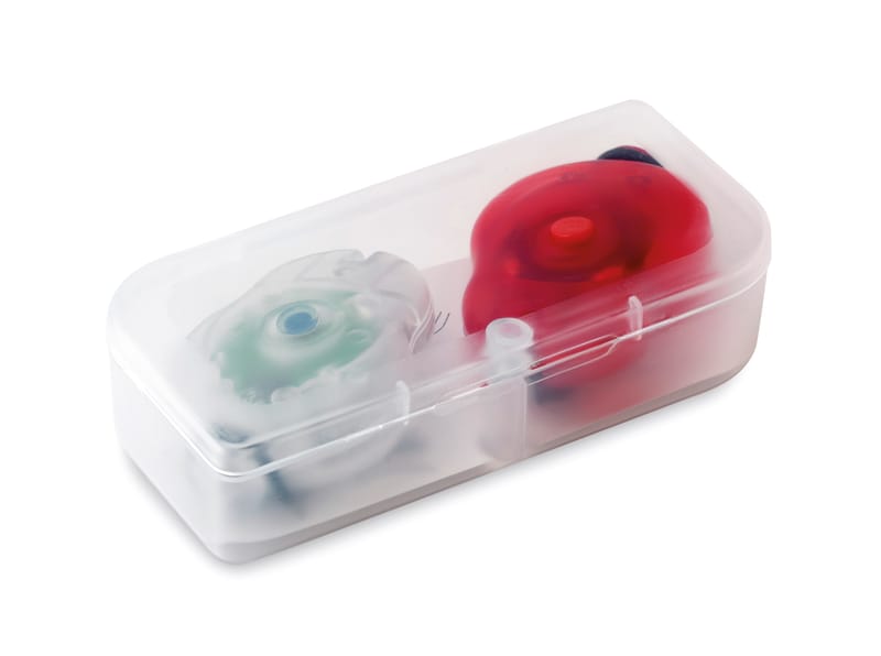 Branded 2 Bicycle Lights In Pp Box