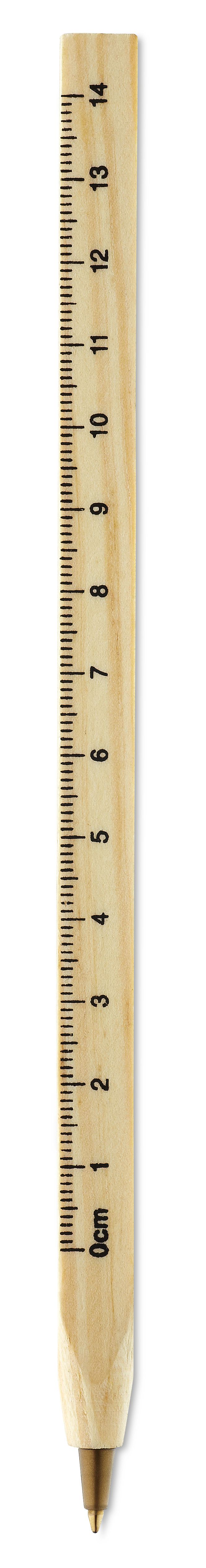 Promotional Wooden Ruler Pen